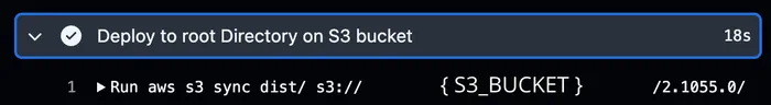 fast aws s3 upload taking 18s