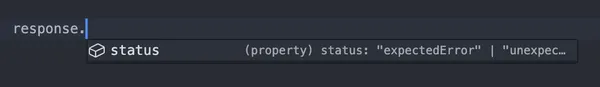 safe data fetching only status accessible